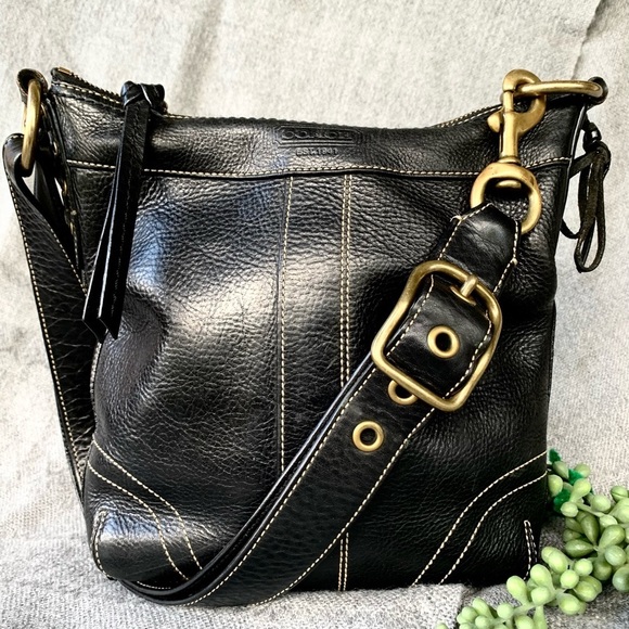 Coach Handbags - Coach Convertible Crossbody Satchel